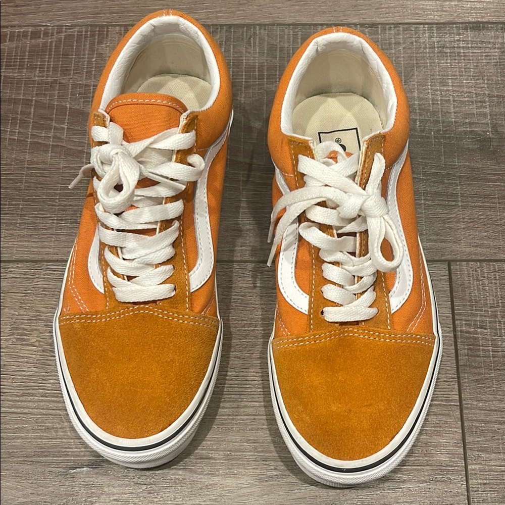Vans Unisex Old Skool Shoe Marmalade Orange Men’s Size 6.5 Women Size 8.0